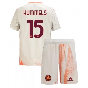 AS Roma Mats Hummels #15 Dětské Venkovní dres komplet 2024-25 Krátký Rukáv (+ trenýrky)